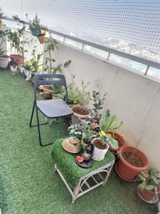 Balcony Image of 1200 Sq.ft 2 BHK Apartment / Flat for rent in Vaishnavi Gardenia, T Dasarahalli Bengaluru for Rs. 44000