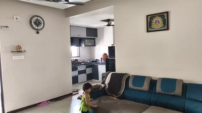 Living Room Image of 920 Sq.ft 3 BHK Apartment / Flat for sale in Shree Vakratund Vakratund Enclave, Kalali Vadodara for Rs. 4000000