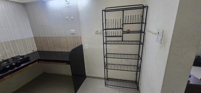Kitchen Image of 698 Sq.ft 1 BHK Apartment / Flat for rent in Siddhi Nisarg, Wakad Pune for Rs. 23000