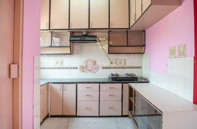Kitchen Image of 1300 Sq.ft 3 BHK Apartment / Flat for rent in Panduranga Nagar Bengaluru for Rs. 28000