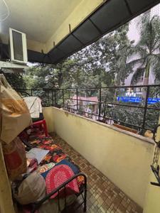 Balcony Image of 1057 Sq.ft 2 BHK Apartment / Flat for rent in Kothrud Pune for Rs. 34000