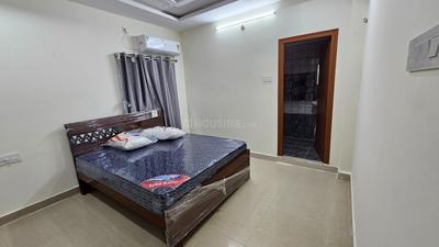 Bedroom Image of 690 Sq.ft 1 BHK Apartment / Flat for rent in Madhapur Hyderabad for Rs. 29999