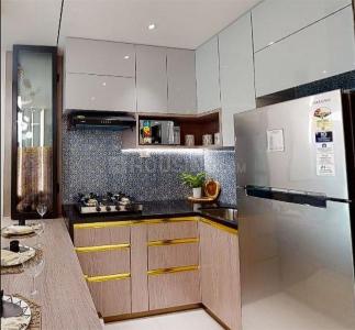 Kitchen Image of 570 Sq.ft 2 BHK Apartment / Flat for sale in Raymond Realty Ten X Habitat, Thane West Thane for Rs. 16500000