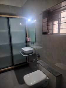 Bathroom Image of 1500 Sq.ft 3 BHK Duplex for rent in Ankhol Vadodara for Rs. 25000