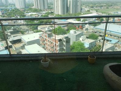 Balcony Image of 2250 Sq.ft 3 BHK Apartment / Flat for rent in Tata Gurgaon Gateway, Sector 112 Gurgaon for Rs. 65000