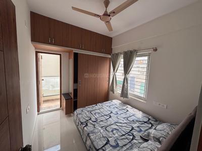 Bedroom Image of 800 Sq.ft 1 BHK Apartment / Flat for rent in Kadubeesanahalli Bengaluru for Rs. 35000