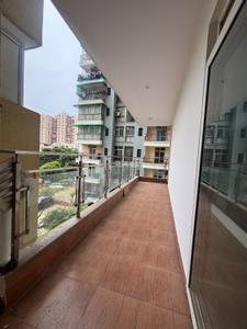 Balcony Image of 1450 Sq.ft 2.5 BHK Apartment / Flat for rent in Eldeco Apartments, Vaishali Ghaziabad for Rs. 34000