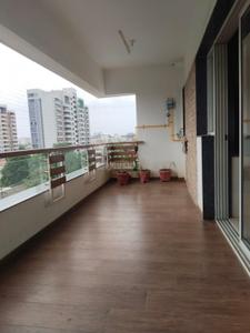 Balcony Image of 2000 Sq.ft 4 BHK Apartment / Flat for rent in New Alkapuri Vadodara for Rs. 50000