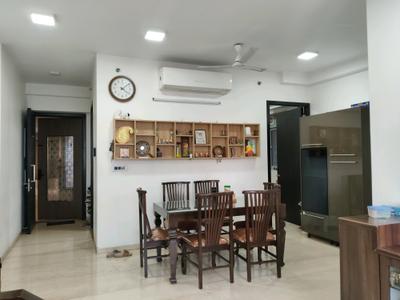 Living Room Image of 915 Sq.ft 3 BHK Apartment / Flat for rent in Oberoi Eternia Towers A to D, Mulund West Mumbai for Rs. 80000
