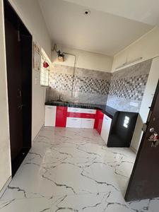 Kitchen Image of 650 Sq.ft 1 RK Apartment / Flat for rent in Ishwar River Residency, Chikhali Pune for Rs. 15000