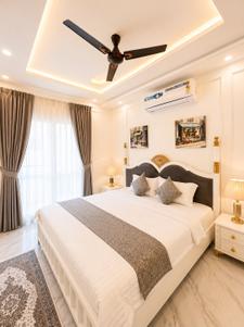 Bedroom Image of 1200 Sq.ft 3 BHK Builder Floor for rent in Sahastradhara Road Dehradun for Rs. 50000
