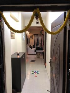 Hall Image of 900 Sq.ft 3 BHK Apartment / Flat for rent in Loharuka Green Heights, Rajarhat Kolkata for Rs. 35000