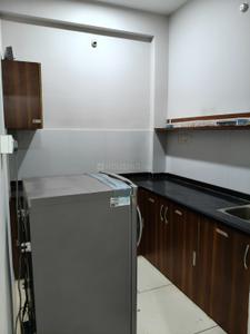 Kitchen Image of 650 Sq.ft 1 BHK Apartment / Flat for rent in Mahalakshmi Nagar Indore for Rs. 18000