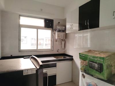 Kitchen Image of 566 Sq.ft 1 BHK Apartment / Flat for rent in Thakur Galaxy, Boisar Mumbai for Rs. 8000