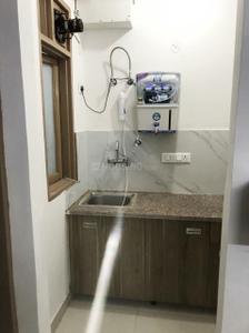 Kitchen Image of 1000 Sq.ft 1 RK Builder Floor for rent in Sector 28 Gurgaon for Rs. 23000