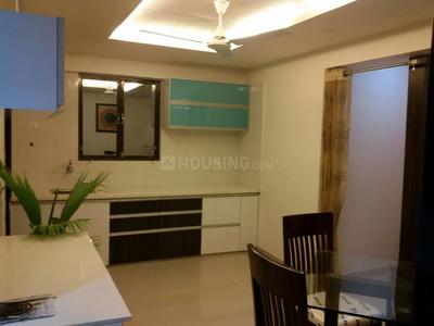 Kitchen Image of 1550 Sq.ft 3 BHK Apartment / Flat for sale in Kanha City, Sayajipura Vadodara for Rs. 3775000