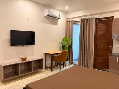 Bedroom Image of 650 Sq.ft 1 RK Builder Floor for rent in Sector 40 Gurgaon for Rs. 27000