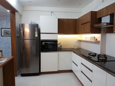 Kitchen Image of 2080 Sq.ft 3 BHK Apartment / Flat for rent in Landmark Acropolis, Mathara Kozhikode for Rs. 55000