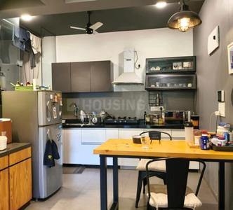 Kitchen Image of 653 Sq.ft 1 BHK Apartment / Flat for sale in Skyi Songbirds , Bhugaon Pune for Rs. 5000000