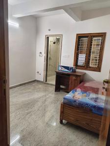 Bedroom Image of 500 Sq.ft 1 RK Independent House for rent in Jakkur Bengaluru for Rs. 15000