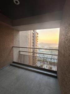Balcony Image of 2334 Sq.ft 3 BHK Apartment / Flat for rent in Shivalik Green View, Shantigram Ahmedabad for Rs. 80000