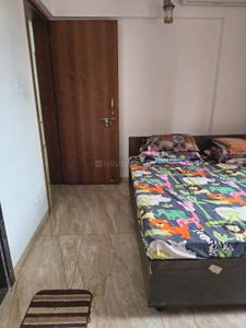 Bedroom Image of 1000 Sq.ft 2 BHK Apartment / Flat for rent in Bappa Towers, Maan Pune for Rs. 26000