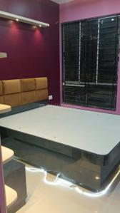 Bedroom Image of 1128 Sq.ft 3 BHK Apartment / Flat for rent in The 102, Joka Kolkata for Rs. 28000