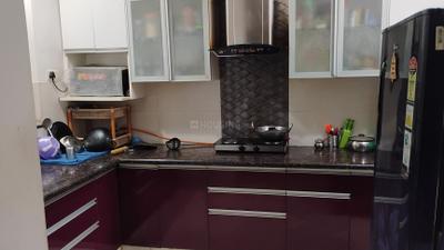 Kitchen Image of 1300 Sq.ft 2 BHK Apartment / Flat for sale in Bholey Twin Tower, Basai Agra for Rs. 5900000