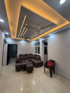 Living Room Image of 1000 Sq.ft 2 BHK Apartment / Flat for rent in K W Srishti, Raj Nagar Extension Ghaziabad for Rs. 25000
