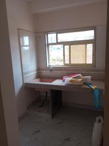 Kitchen Image of 410 Sq.ft 1 BHK Apartment / Flat for rent in Kalas Darshan, Titwala Thane for Rs. 5500