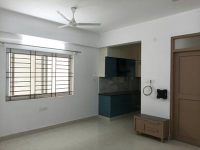 Living Room Image of 596 Sq.ft 1 BHK Apartment / Flat for rent in Mahadevapura Bengaluru for Rs. 30000