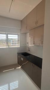 Kitchen Image of 582 Sq.ft 1 BHK Apartment / Flat for rent in K R Puram Bengaluru for Rs. 18000
