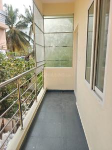 Balcony Image of 600 Sq.ft 1 BHK Independent House for rent in Kacharakanahalli Bengaluru for Rs. 17000