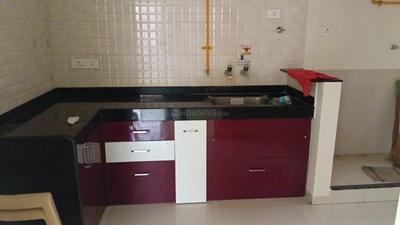 Kitchen Image of 1150 Sq.ft 2 BHK Apartment / Flat for rent in Nyati Elan, Wagholi Pune for Rs. 26000