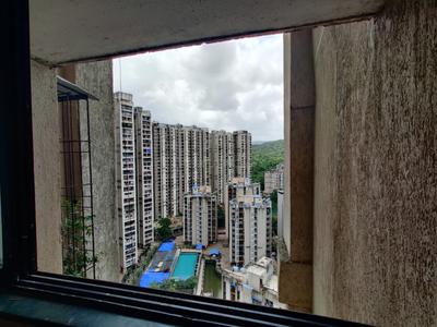 Balcony Image of 600 Sq.ft 1 BHK Apartment / Flat for rent in Haware Citi, Kasarvadavali Thane for Rs. 21000