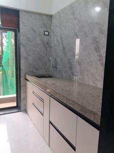 Kitchen Image of 660 Sq.ft 1 BHK Apartment / Flat for sale in Raj Exotica, Mira Road East Mira Bhayandar for Rs. 6500000