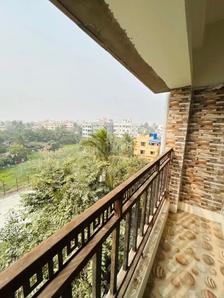 Balcony Image of 989 Sq.ft 2 BHK Apartment / Flat for sale in Airport Gate no. 1 Kolkata for Rs. 3450000