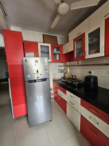 Kitchen Image of 680 Sq.ft 1 BHK Apartment / Flat for rent in Pimple Gurav Pune for Rs. 25000