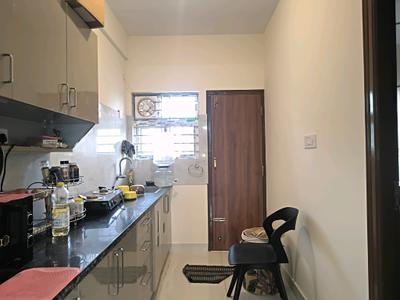 Kitchen Image of 690 Sq.ft 1 BHK Apartment / Flat for rent in Doddanekundi Bengaluru for Rs. 33000