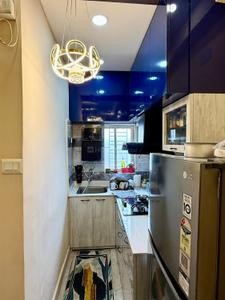 Kitchen Image of 963 Sq.ft 3 BHK Apartment / Flat for sale in Maa Tower, Rajarhat Kolkata for Rs. 5300000