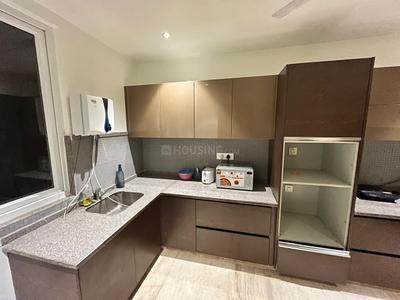 Kitchen Image of 1450 Sq.ft 3 BHK Apartment / Flat for sale in KGK Akshar, Narayan Vihar Jaipur for Rs. 12500000