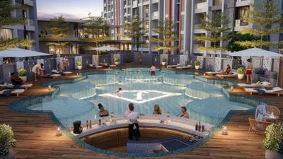 Image of 1077 Sq.ft 2 BHK Apartment / Flat for sale in F Premium, Tathawade, Pune for Rs. 8100000