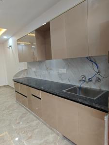 Kitchen Image of 380 Sq.ft 1 BHK Builder Floor for sale in Shalimar Bagh New Delhi for Rs. 4850000