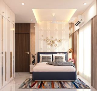 Bedroom Image of 650 Sq.ft 1 BHK Builder Floor for sale in Radha Krishna Residency, Palghar Mumbai for Rs. 3000000