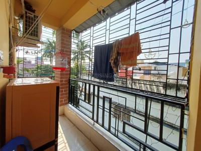 Balcony Image of 1150 Sq.ft 3 BHK Apartment / Flat for sale in Baguiati Kolkata for Rs. 5500000