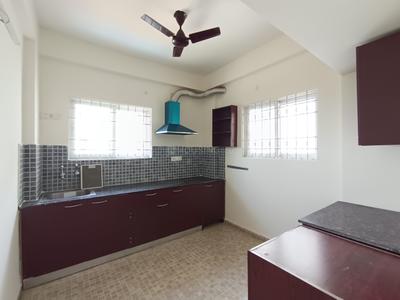 Kitchen Image of 1500 Sq.ft 3 BHK Apartment / Flat for rent in Mallapur Secunderabad for Rs. 27000