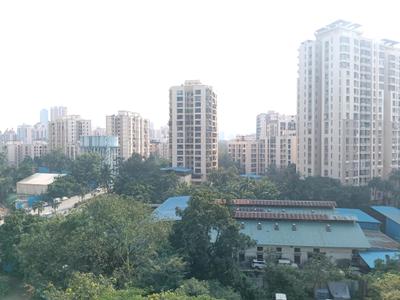 Bedroom Three Image of 1258 Sq.ft 3 BHK Apartment / Flat for rent in Terraform Everest World, Thane West Thane for Rs. 43000