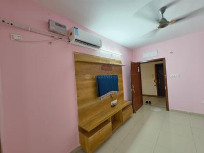 Hall Image of 1400 Sq.ft 3 BHK Apartment / Flat for rent in Accurate Wind Chimes, Narsingi Hyderabad for Rs. 47000
