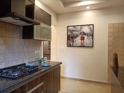 Kitchen Image of 2150 Sq.ft 3 BHK Builder Floor for rent in Sector 16A Faridabad for Rs. 42000
