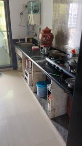 Kitchen Image of 1000 Sq.ft 2 BHK Apartment / Flat for rent in Shanti Nilkanth Heights, Kamothe Navi Mumbai for Rs. 32000